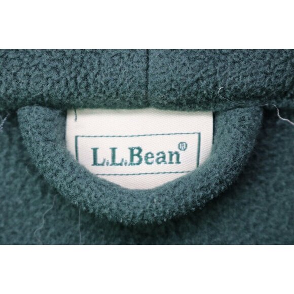 L. L. Bean Kids Long Green Bath Robe-Size Large(14-16)-Pockets - Picture 6 of 10